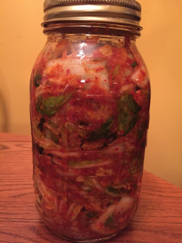 Easy Kimchi - Organic Stepping Stones