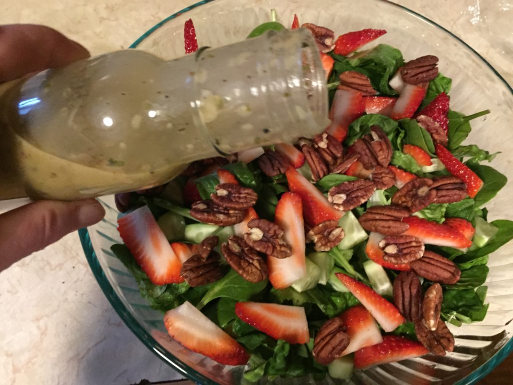 Garlic & Herb Vinaigrette Salad Dressing - Organic Stepping Stones