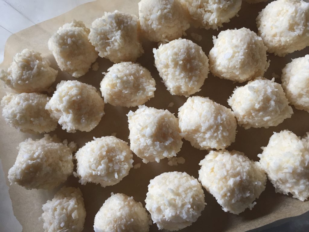 Peppermint Snowball Treats - Organic Stepping Stones
