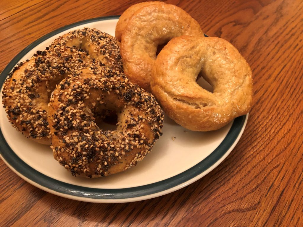 Bakery Style Bagels made at Home - Organic Stepping Stones